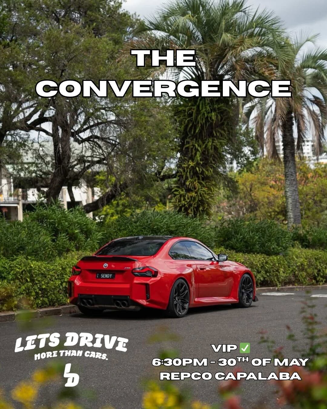 The Convergence — Euro/Stance car meet in Brisbane, QLD on Saturday 30 May 2026