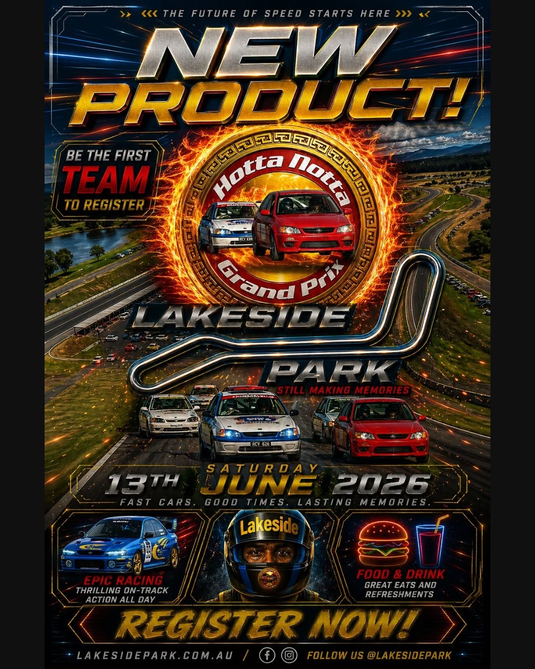 Hotta Notta Grand Prix — Classic/JDM track day in Brisbane, QLD on Saturday 13 June 2026