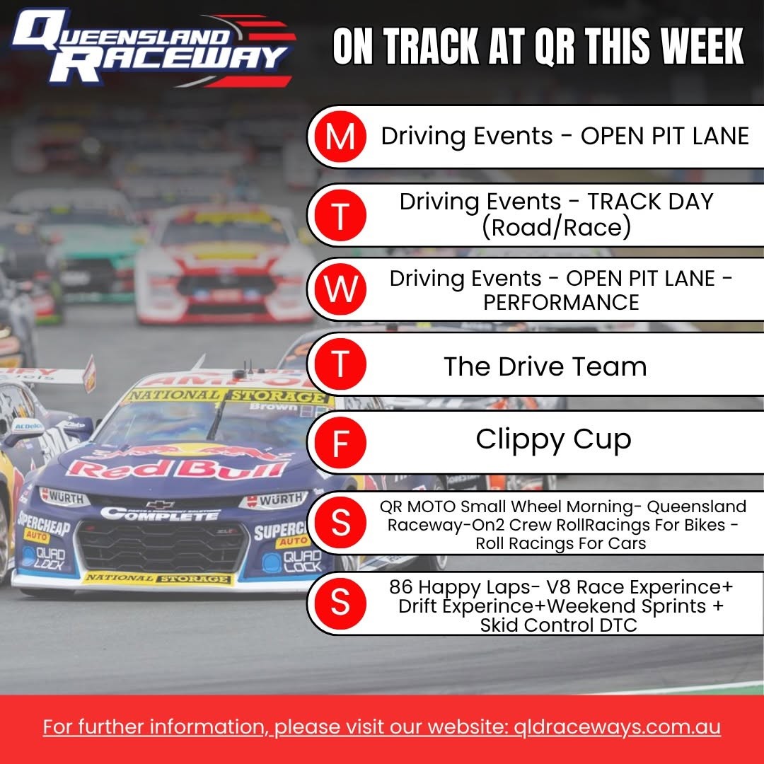 Brisbane Roll Racing — JDM/Muscle track day in Brisbane, QLD on Saturday 30 May 2026