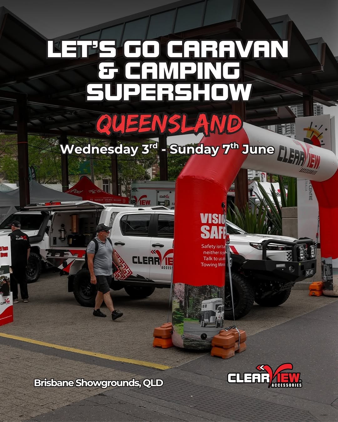 Let's Go Caravan & Camping Supershow — 4x4 spectator event in Brisbane, QLD on Wednesday 3 June 2026