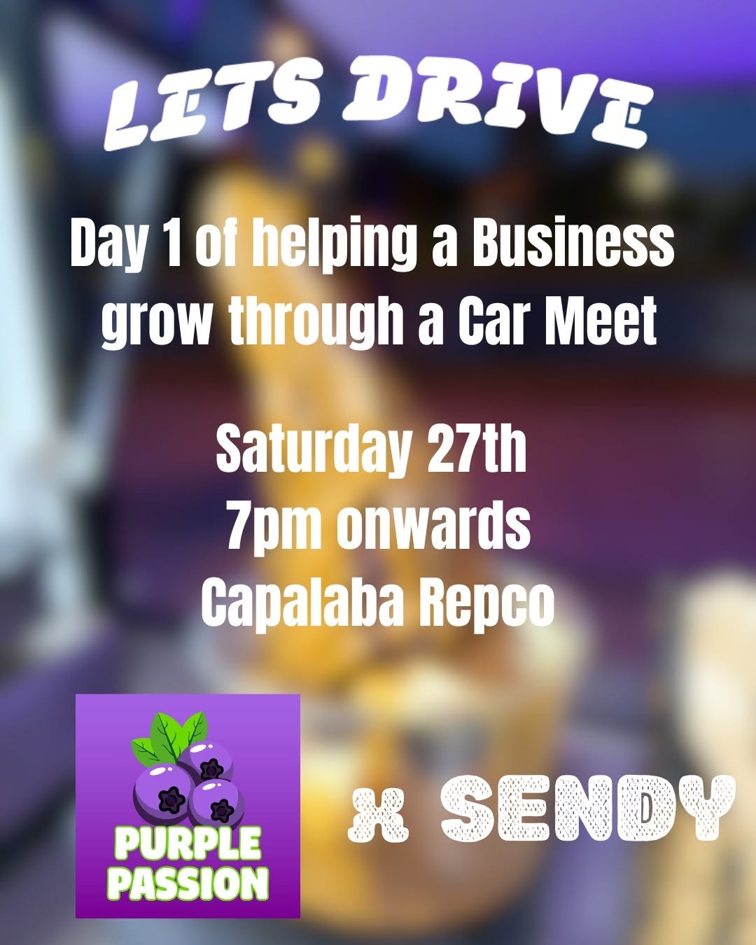 Lets Drive Car Meet — JDM car meet in Brisbane, QLD on Saturday 27 June 2026