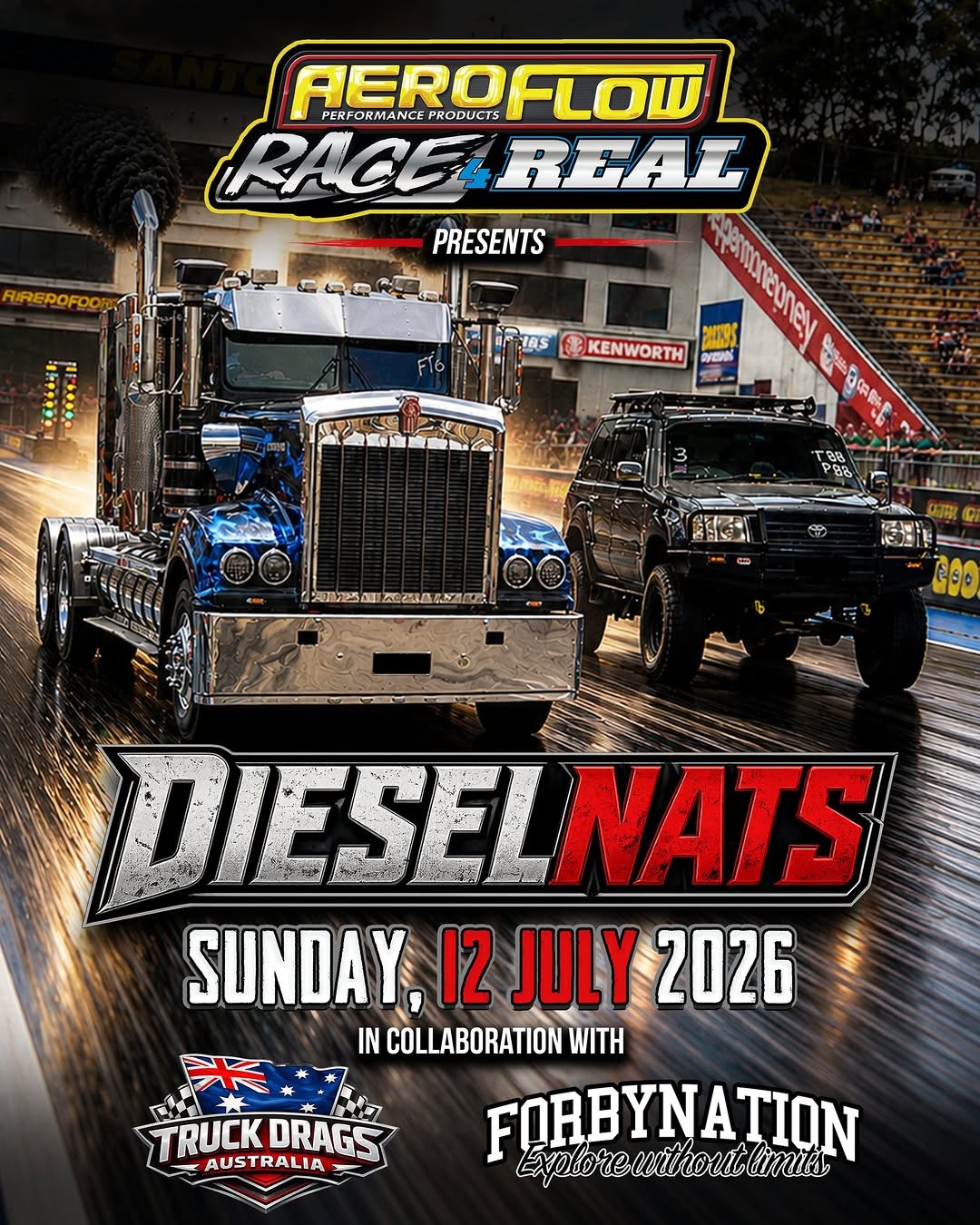DIESELNATS — 4x4/Muscle spectator event in Sydney, NSW on Sunday 12 July 2026