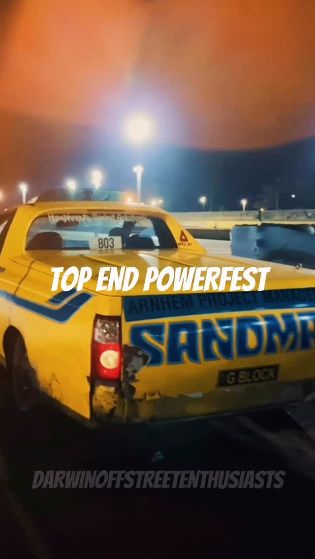 Top End Powerfest — Muscle/JDM spectator event in Darwin, NT on Friday 10 July 2026