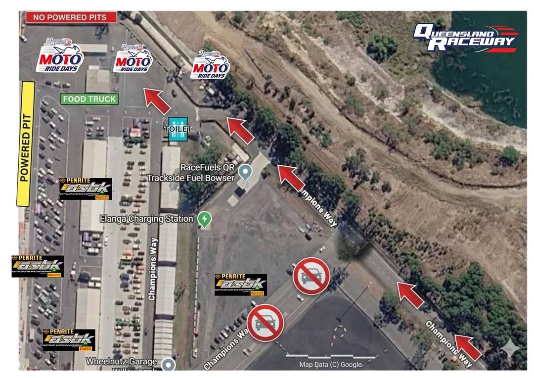 QR Moto Ride Day — track day in Brisbane, QLD on Wednesday 24 June 2026
