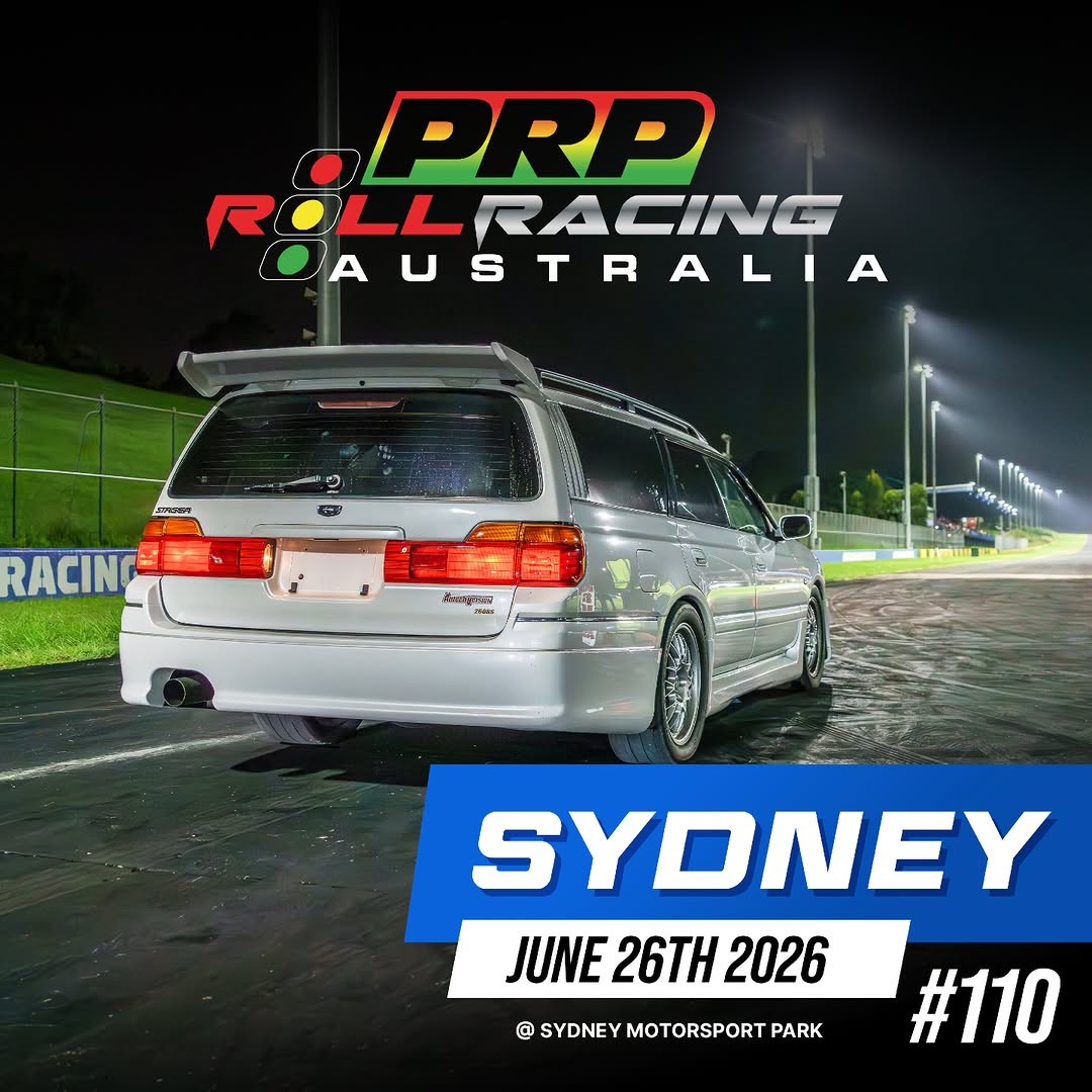 Roll Racing Sydney #110 — JDM/Muscle track day in Sydney, NSW on Friday 26 June 2026