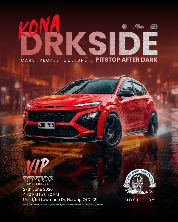 Pitstop After Dark — Stance car meet in Gold Coast, QLD on Saturday 27 June 2026
