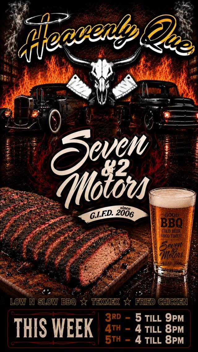 Heavenly Que @ Seven & 2 Motors — Classic/Muscle car meet in Melbourne, VIC on Wednesday 3 June 2026