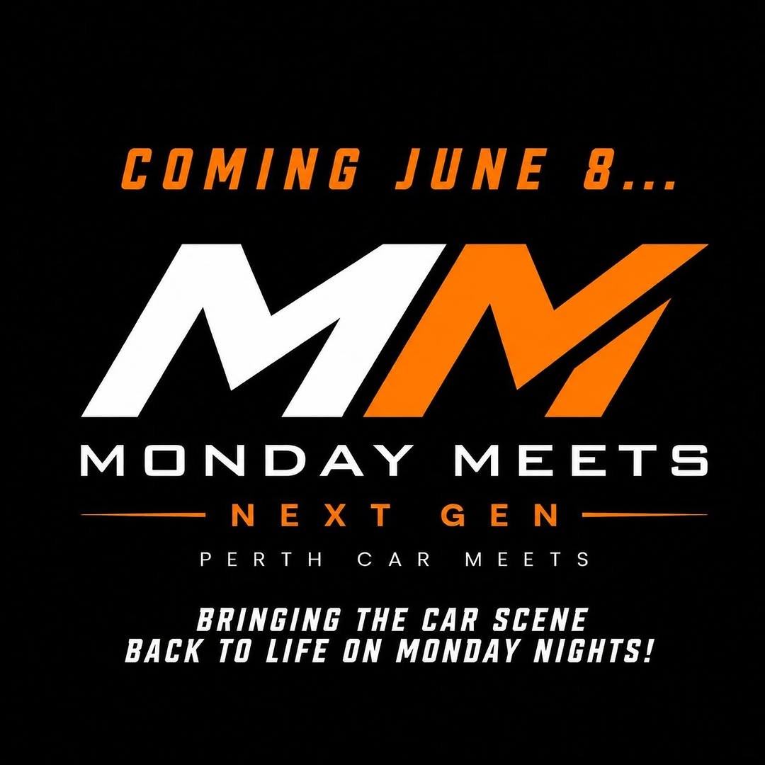 Monday Meets Next Gen — JDM car meet in Perth, WA on Monday 8 June 2026