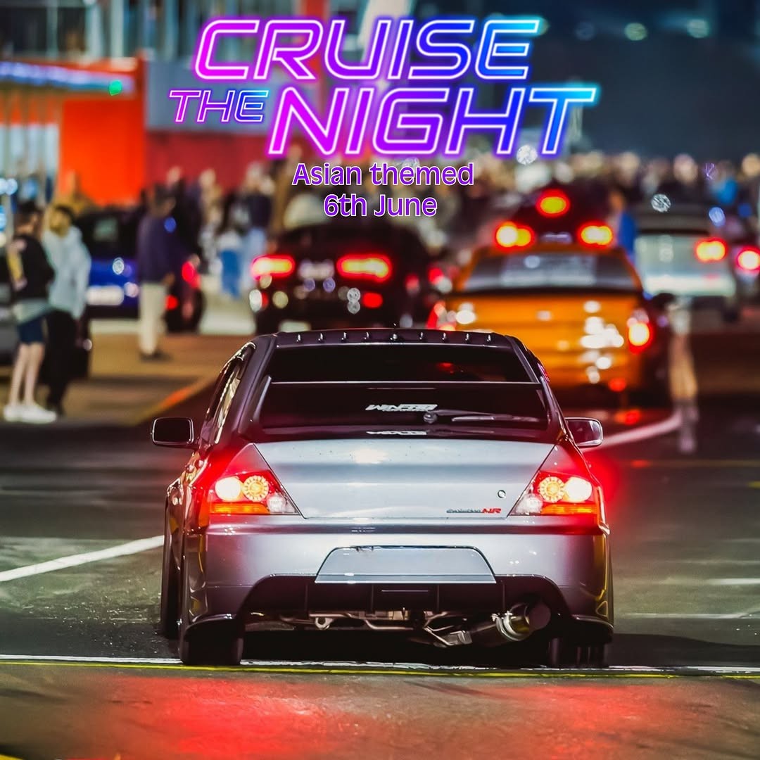 Cruise the Night — JDM track day in Brisbane, QLD on Saturday 6 June 2026