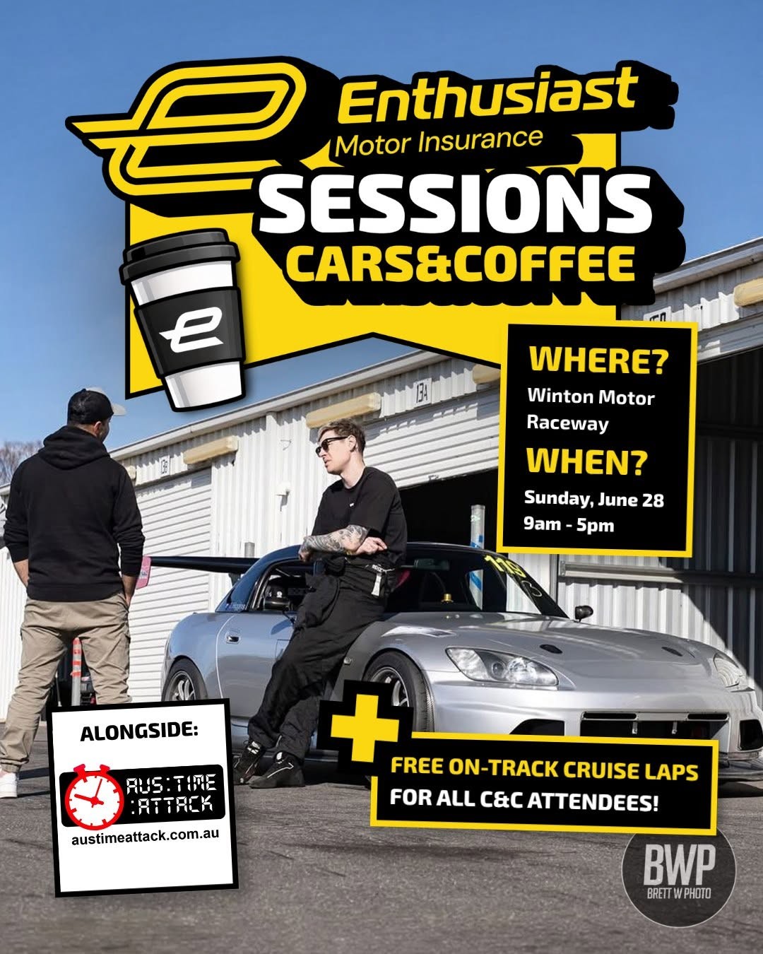 Enthusiast Sessions Cars & Coffee — car meet in Albury, VIC on Sunday 28 June 2026