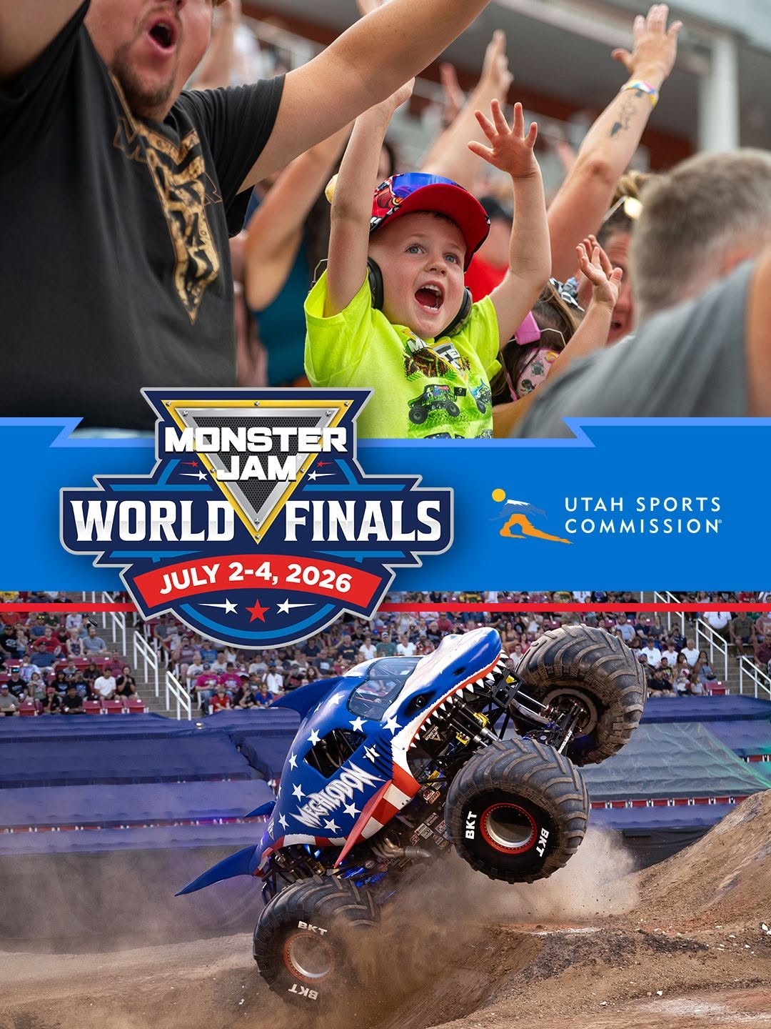 Monster Jam World Finals — spectator event in International on Thursday 2 July 2026