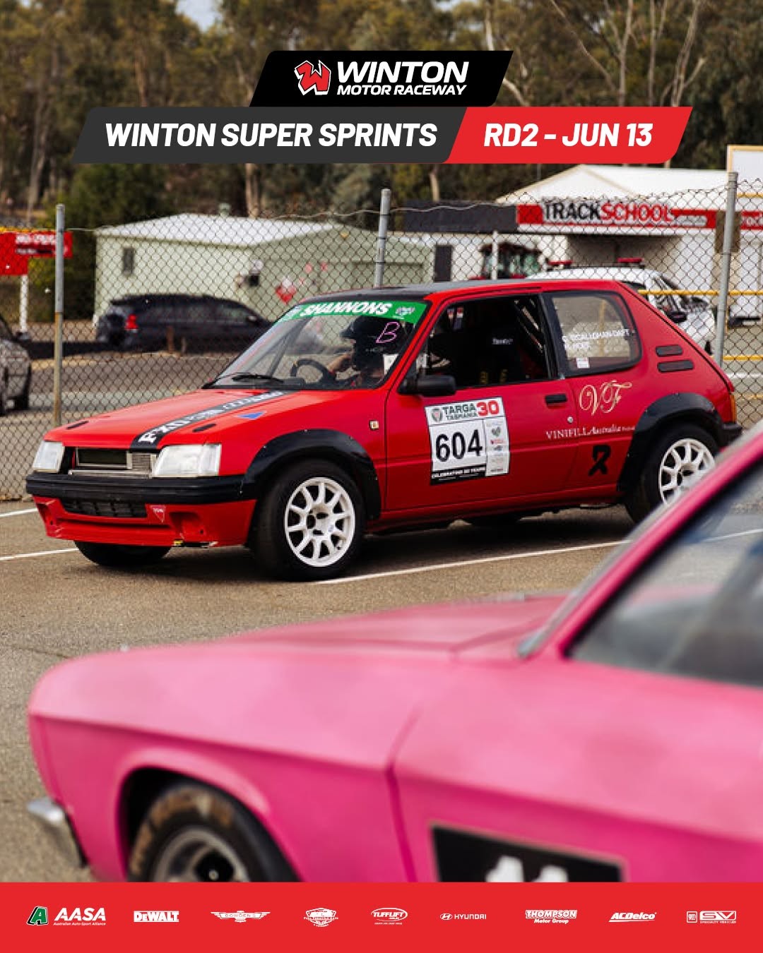 Winton Super Sprints — track day in Melbourne, VIC on Saturday 13 June 2026