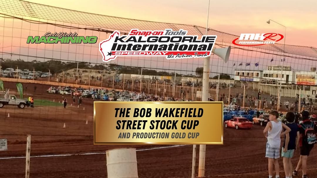 The Bob Wakefield Street Stock Cup & Production Gold Cup — Muscle spectator event in Perth, WA on Saturday 6 June 2026