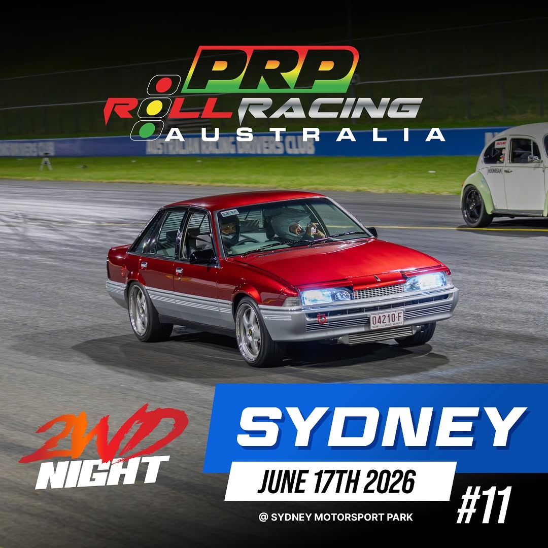Roll Racing Sydney 2WD Night #11 — JDM/Muscle track day in Sydney, NSW on Wednesday 17 June 2026