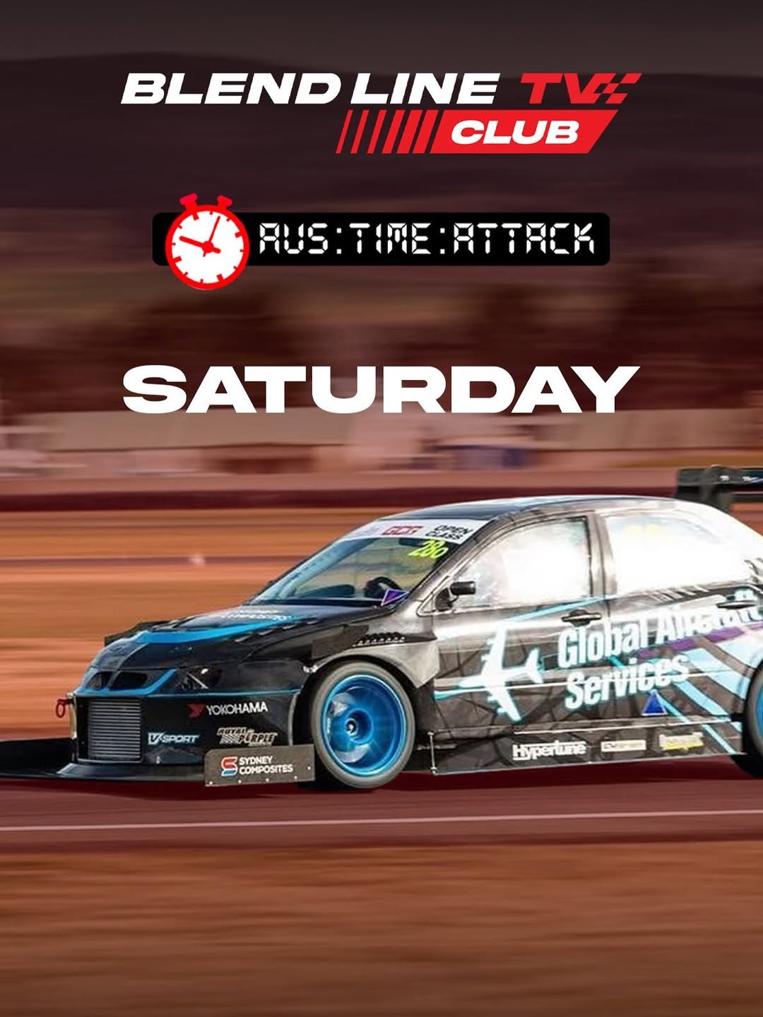 Aus Time Attack — JDM spectator event in Albury, VIC on Friday 26 June 2026