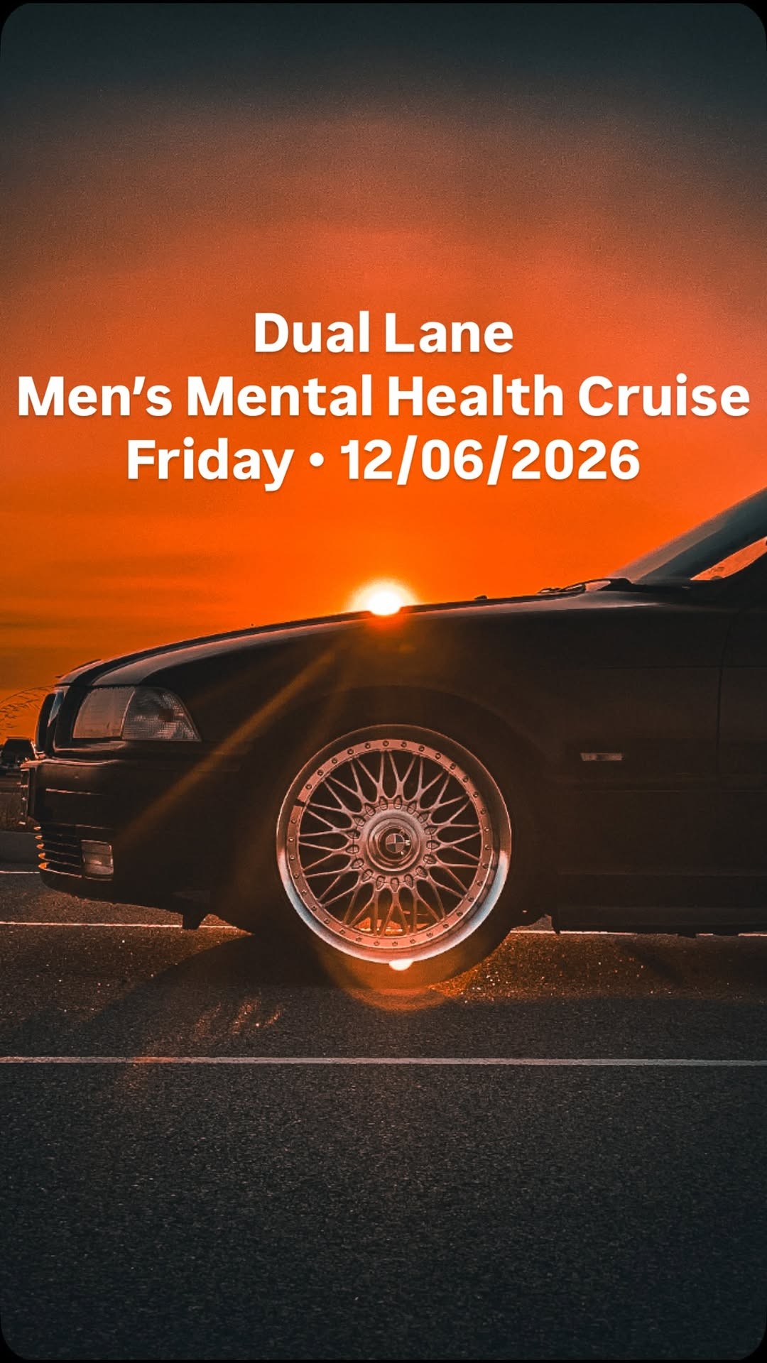 Dual Lane Men's Mental Health Cruise — car meet in Perth, WA on Friday 12 June 2026