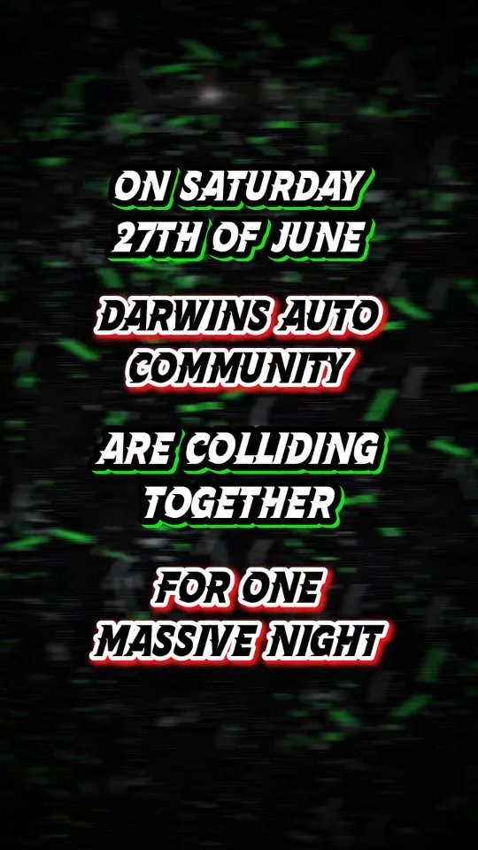 ALL MOTORS MEET & CRUISE — JDM car meet in Darwin, NT on Saturday 27 June 2026