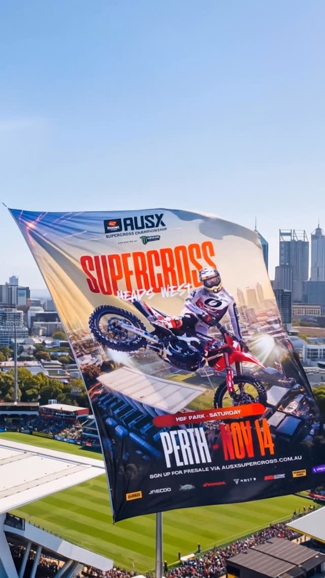 Boost Mobile AUSX Supercross Championship — spectator event in Perth, WA on Saturday 14 November 2026