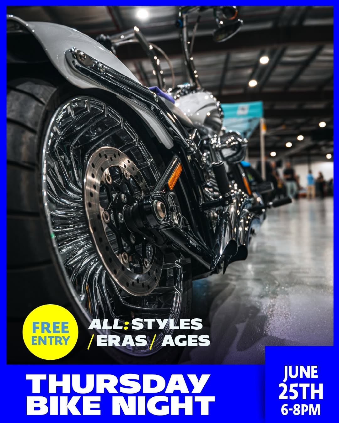 Thursday Bike Night — Classic car meet in Sydney, NSW on Thursday 25 June 2026