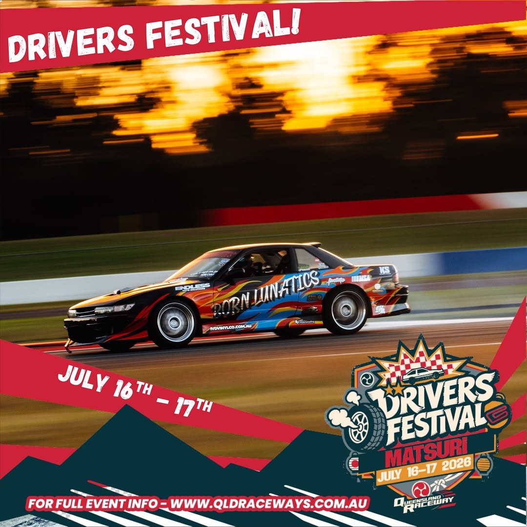 Drivers Festival Matsuri — JDM spectator event in Brisbane, QLD on Thursday 16 July 2026