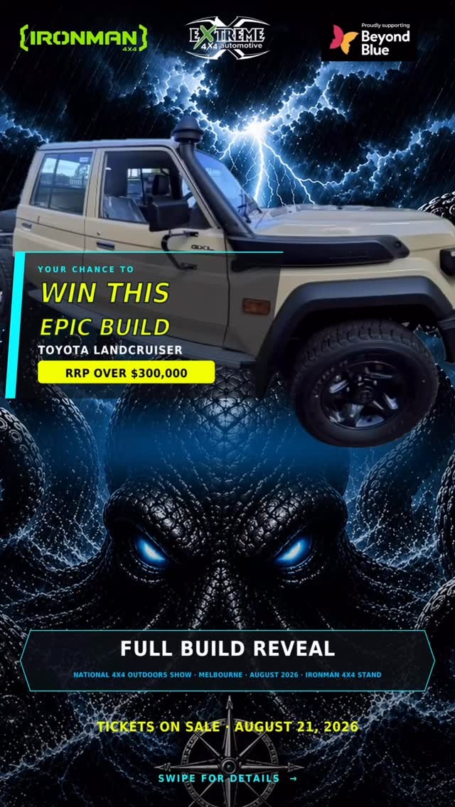 National 4x4 Outdoors Show — 4x4 spectator event in Melbourne, VIC on Friday 21 August 2026