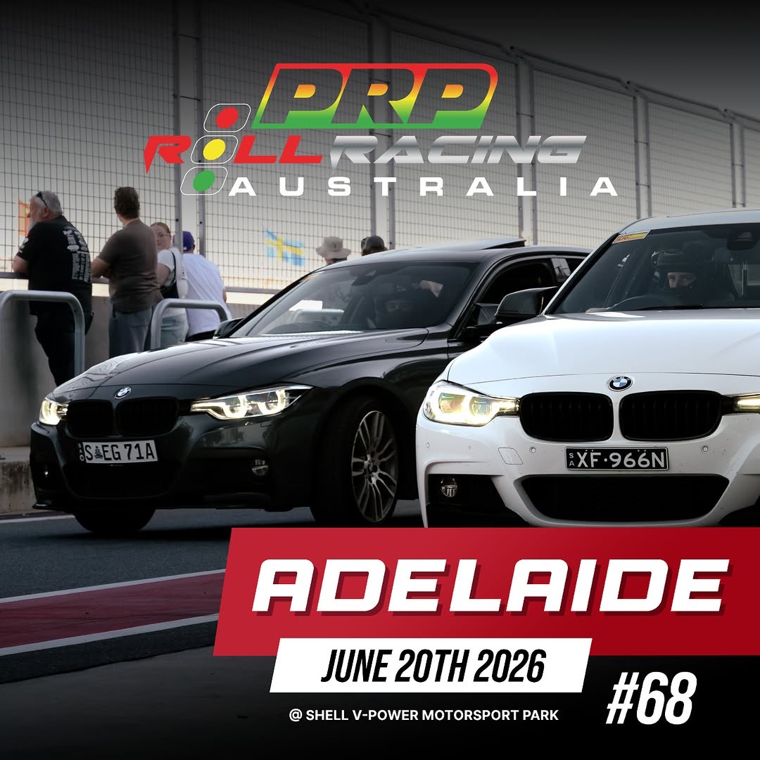 Roll Racing Adelaide #68 — Euro/JDM track day in Adelaide, SA on Saturday 20 June 2026