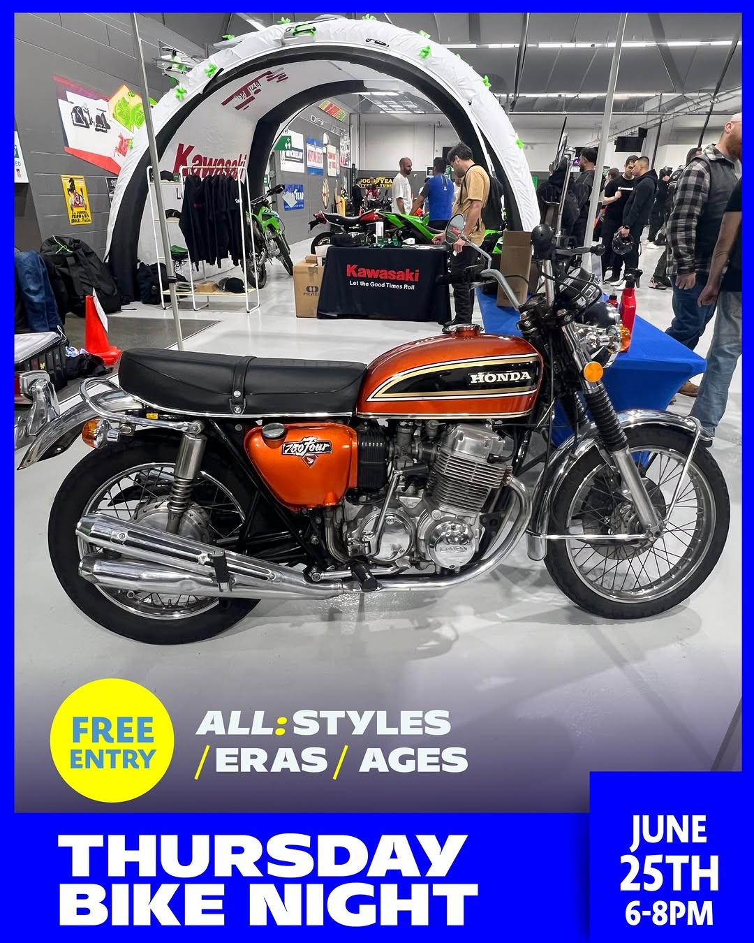 Thursday Bike Night — Classic car meet in Sydney, NSW on Thursday 25 June 2026