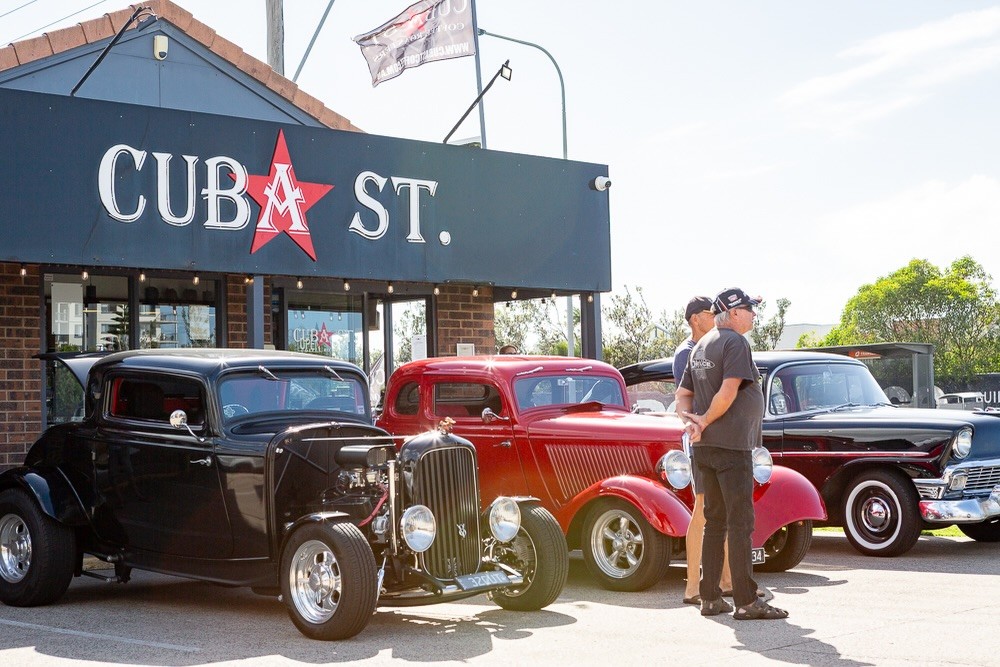 Cuba St. Classics — Classic car meet in Sunshine Coast, QLD on Wednesday 1 July 2026
