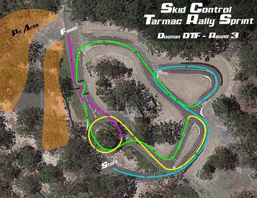 Doonan DTF Tarmac Rally Sprint - Round 3 — JDM track day in Sunshine Coast, QLD on Sunday 5 July 2026