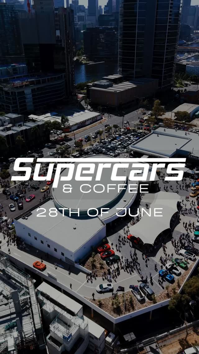 Supercars & Coffee — Exotic/JDM car meet in Melbourne, VIC on Sunday 28 June 2026