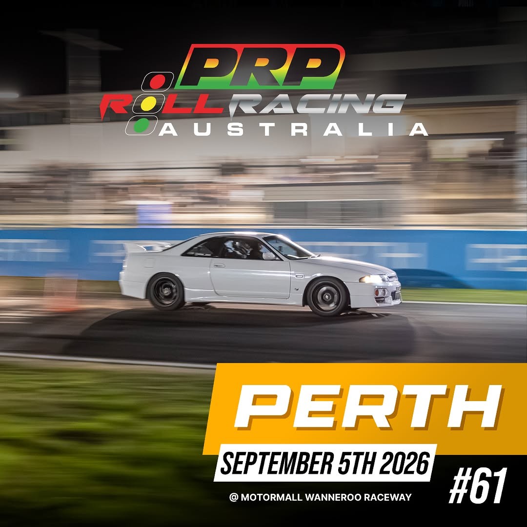 Roll Racing Perth #61 — JDM/Muscle track day in Perth, WA on Saturday 5 September 2026