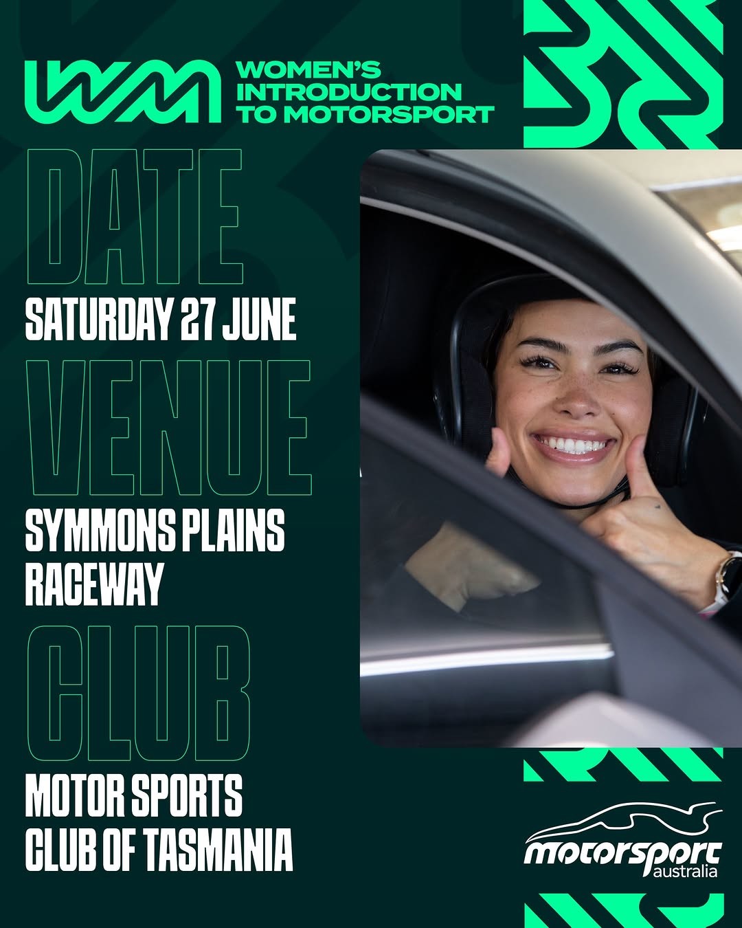 Women's Introduction to Motorsport — track day in Launceston, TAS on Saturday 27 June 2026