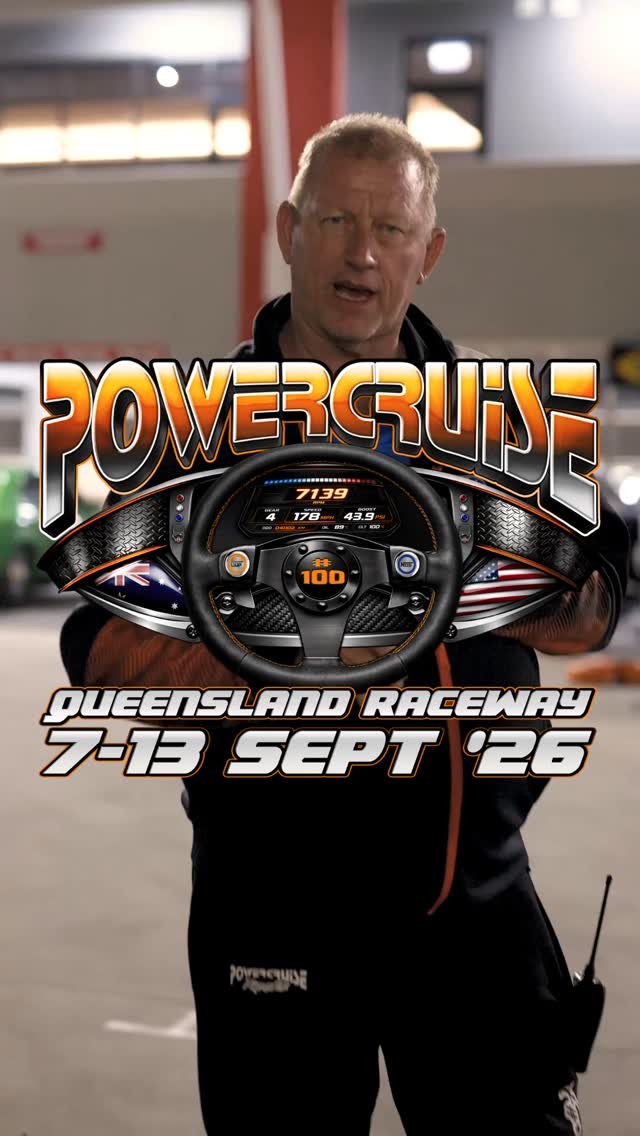 Powercruise 100 — Muscle spectator event in Brisbane, QLD on Monday 7 September 2026