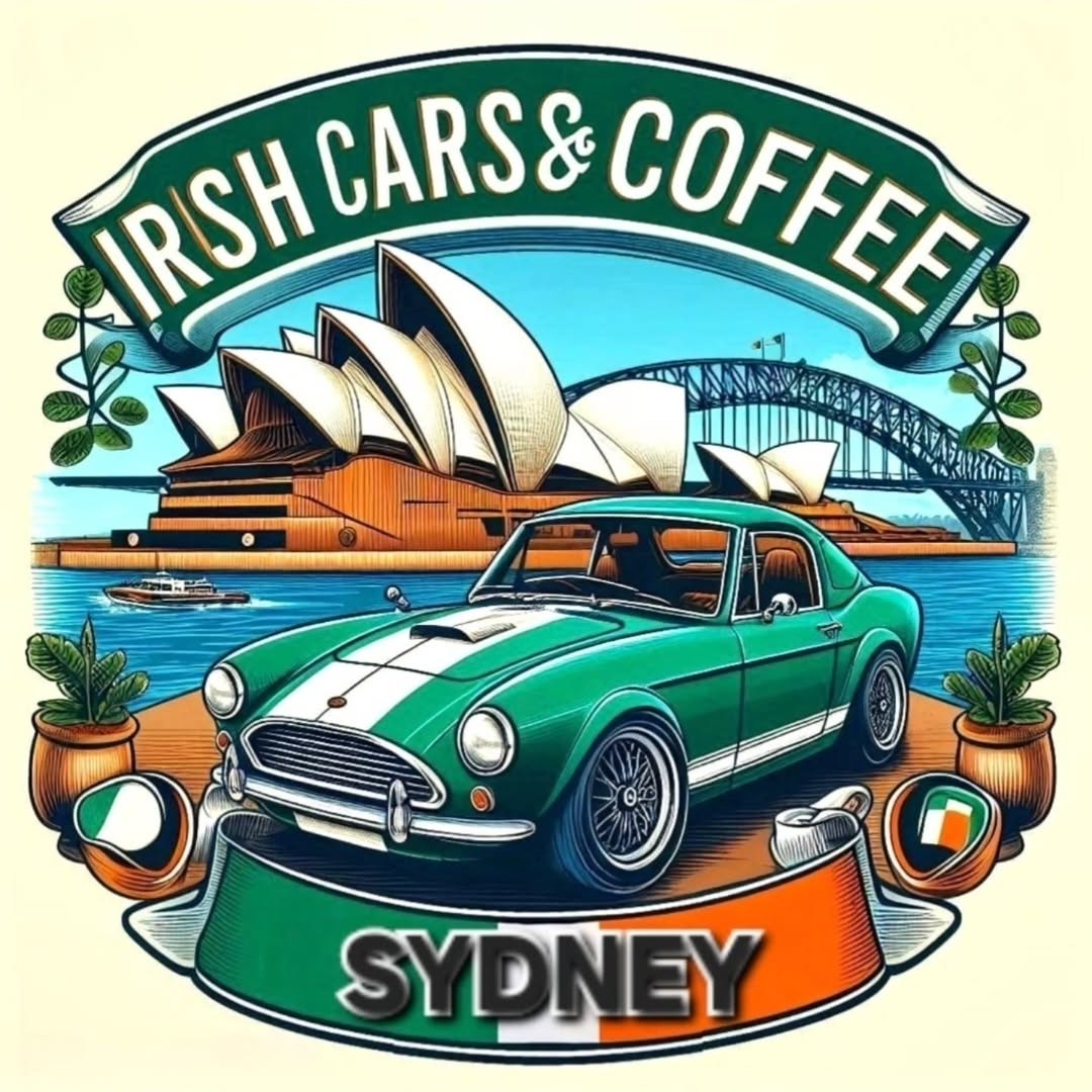 Irish Cars & Coffee Sydney — Classic car meet in Sydney, NSW on Sunday 14 June 2026