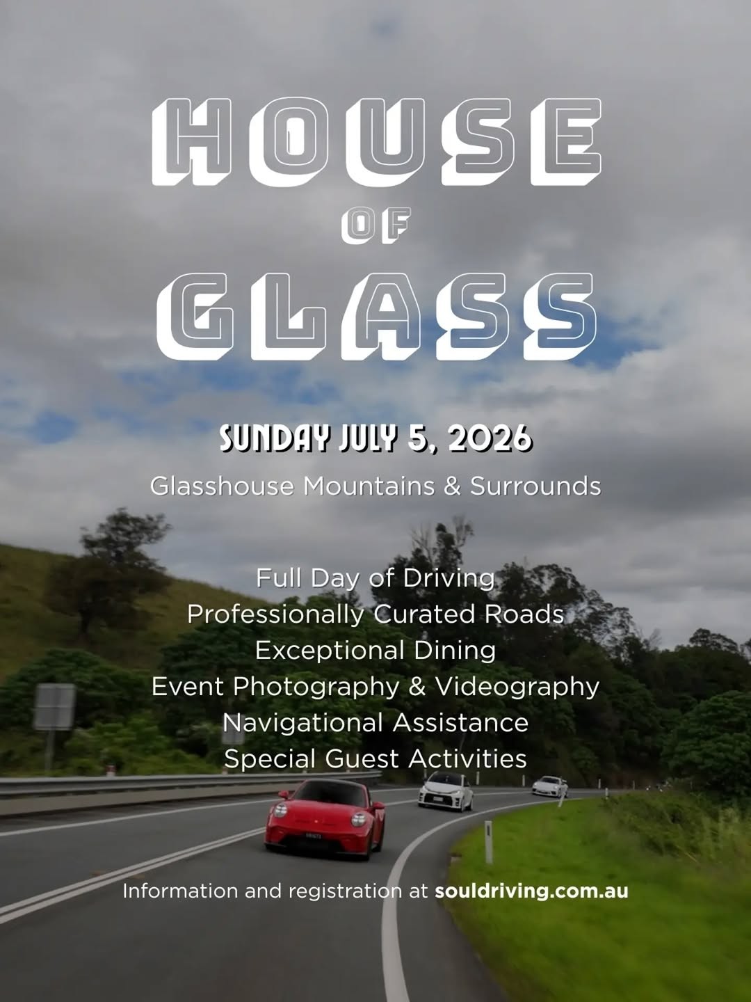 House of Glass — Euro car meet in Sunshine Coast, QLD on Sunday 5 July 2026