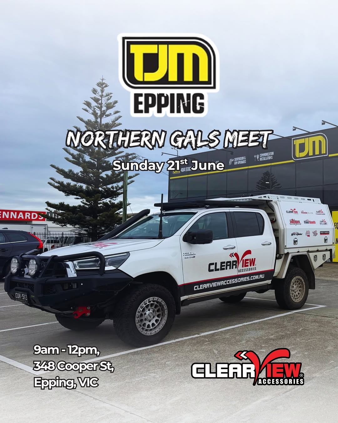 Northern Gals Meet — 4x4/Classic car meet in Melbourne, VIC on Sunday 21 June 2026