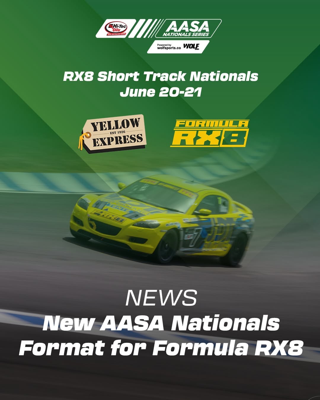 RX8 Short Track Nationals — JDM spectator event in Sydney, NSW on Saturday 20 June 2026