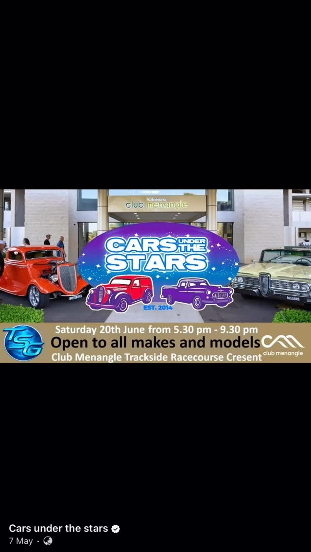 Cars Under The Stars — Classic/Muscle car meet in Sydney, NSW on Saturday 20 June 2026