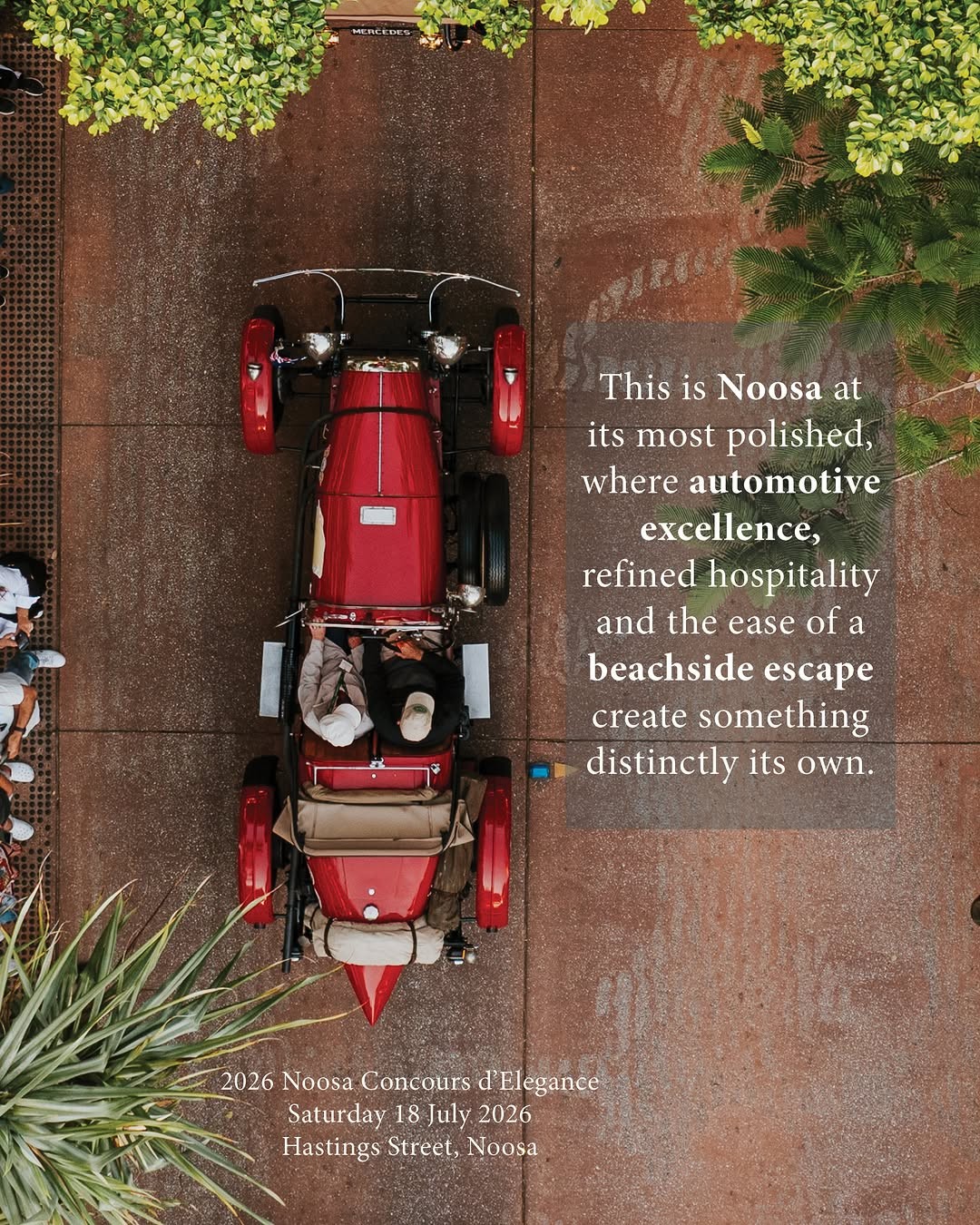 Noosa Concours d'Elegance — Exotic/Euro spectator event in Sunshine Coast, QLD on Saturday 18 July 2026