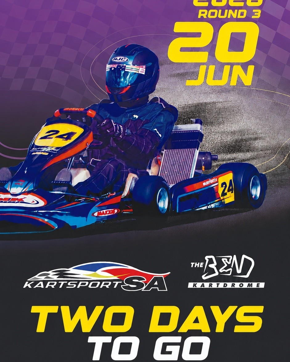 SA Karting Track Championships – Round 3 — spectator event in Adelaide, SA on Saturday 20 June 2026