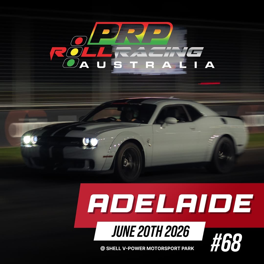 PRP Roll Racing Adelaide #68 — Euro/JDM track day in Adelaide, SA on Saturday 20 June 2026
