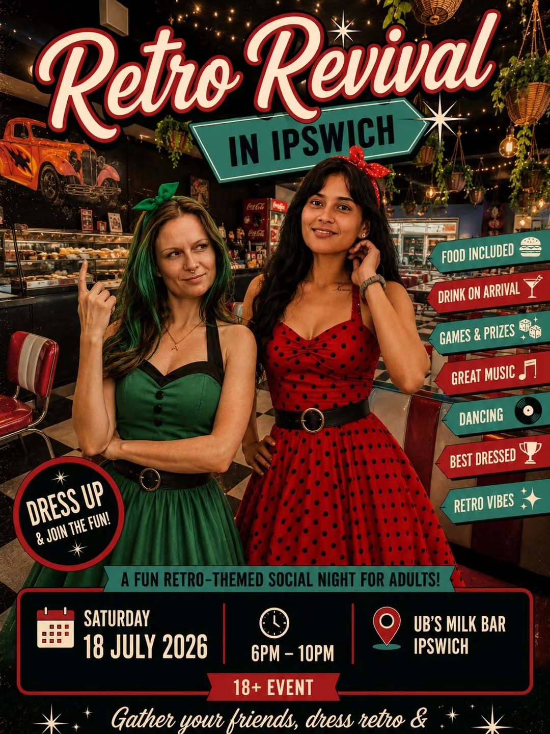 Retro Revival in Ipswich — Classic/Euro car meet in Brisbane, QLD on Saturday 18 July 2026