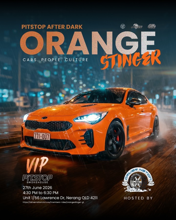 Pitstop After Dark — Muscle/Stance car meet in Gold Coast, QLD on Saturday 27 June 2026