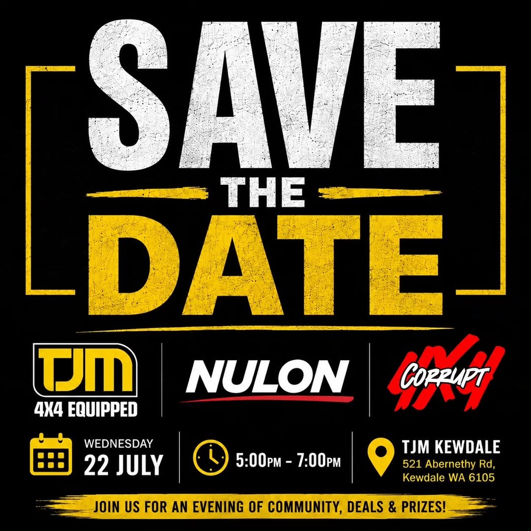 TJM Kewdale Community Evening — 4x4 car meet in Perth, WA on Wednesday 22 July 2026
