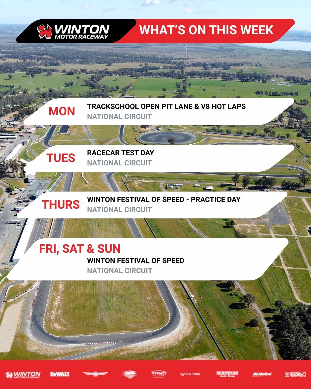 Winton Festival of Speed — Classic/Euro spectator event in Melbourne, VIC on Friday 24 July 2026