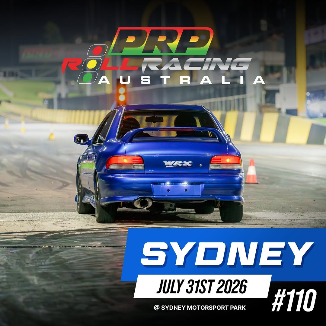 Roll Racing Sydney — JDM/Muscle track day in Sydney, NSW on Friday 31 July 2026