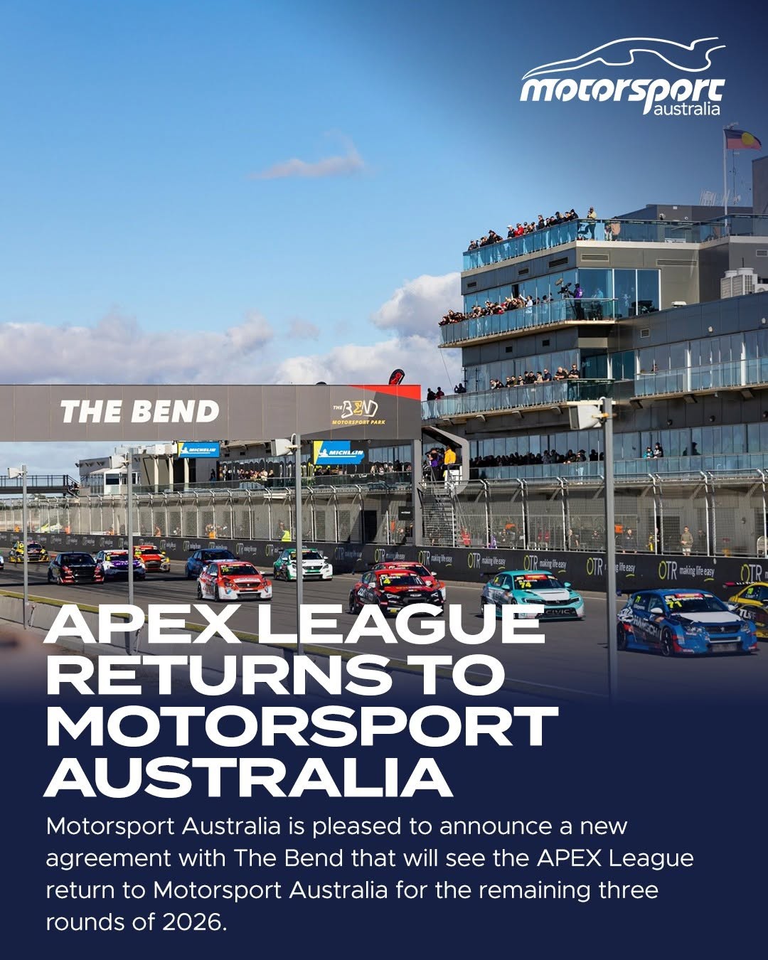 APEX League — spectator event in Adelaide, SA on Wednesday 19 August 2026