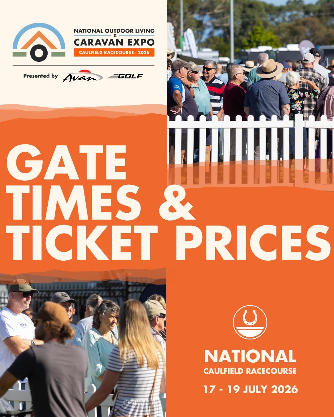 National Outdoor Living & Caravan Expo — 4x4 spectator event in Melbourne, VIC on Friday 17 July 2026