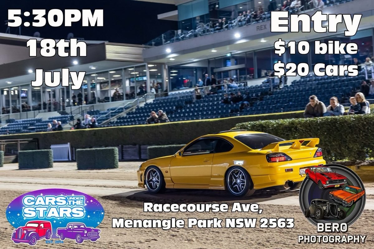 Cars Under the Stars — Classic/JDM car meet in Sydney, NSW on Saturday 18 July 2026