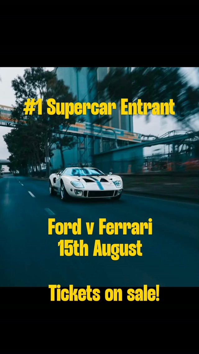 Ford v Ferrari Movie Night — Exotic/Classic car meet in Melbourne, VIC on Saturday 15 August 2026
